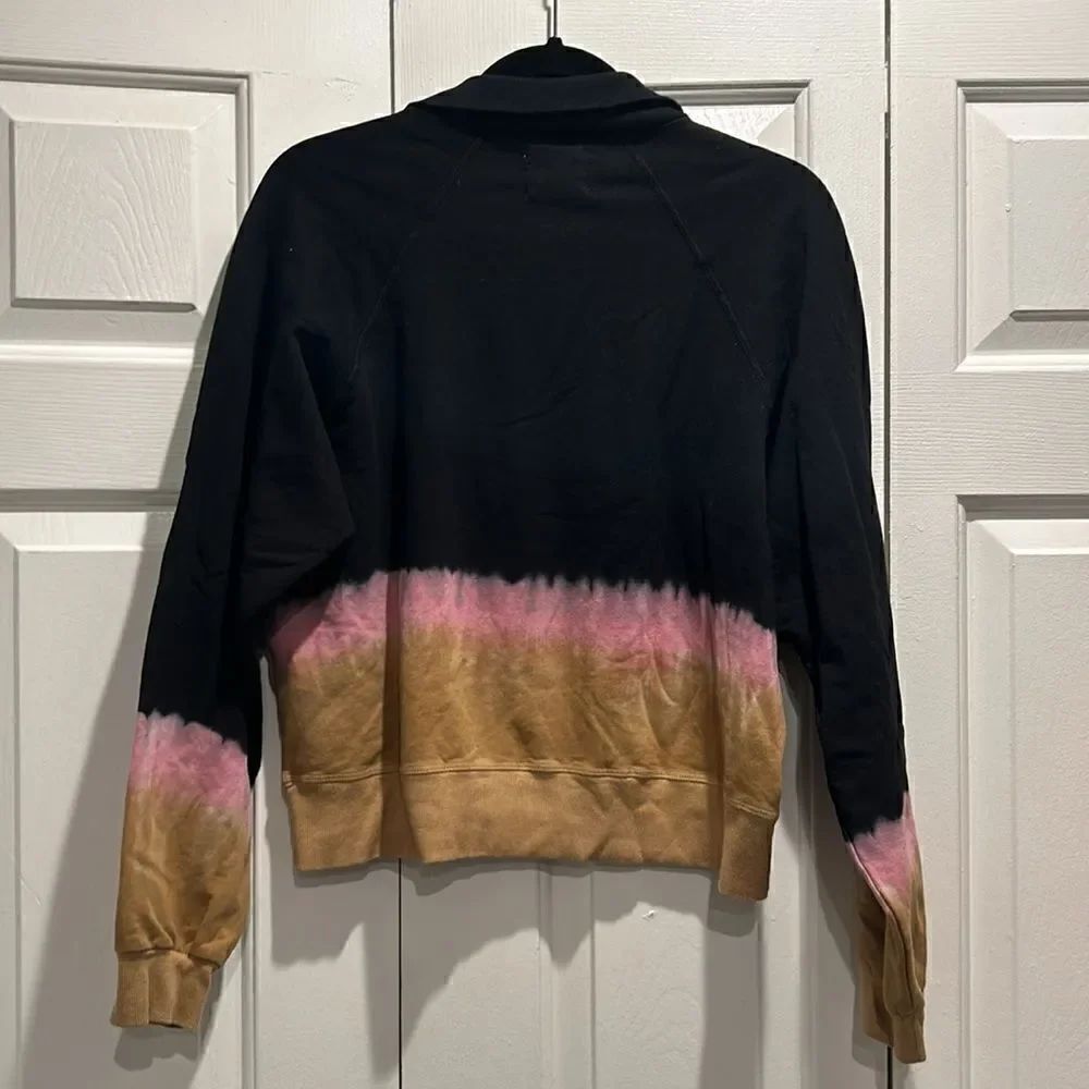 Electric & Rose 1/4 Zip Tie Dye Sweatshirt, Size XS - Picture 7 of 8